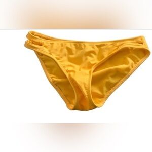 No Boundaries Yellow‎ Bikini Bottoms Small